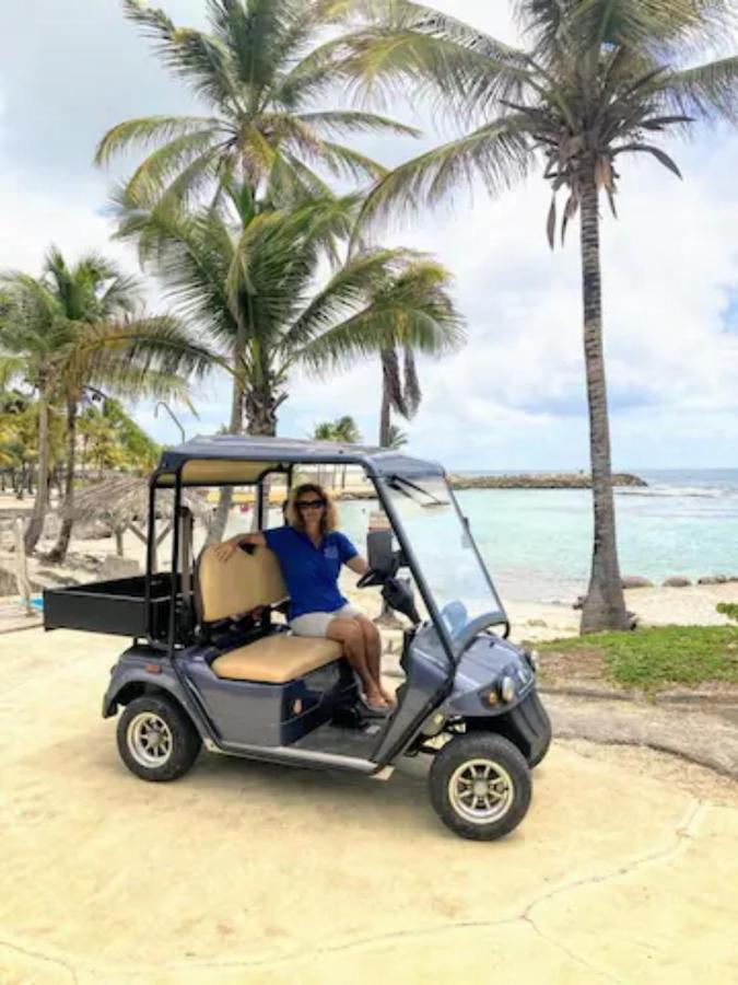 Vue Mer & Acces Direct A La Plage Avec Magnifique Piscine Surveillee Par Un Maitre Nageur Saint-Francois  Bagian luar foto